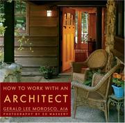 Cover of: How to work with an architect
