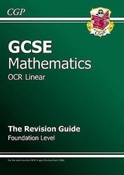 Cover of: Gcse Mathematics Ocr Linear