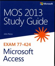 Cover of: Mos 2013 Study Guide For Microsoft Access by 