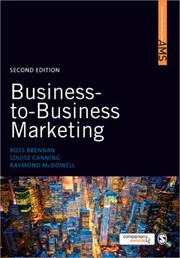 Cover of: Businesstobusiness Marketing