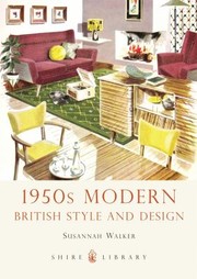 Cover of: 1950s Modern British Style And Design