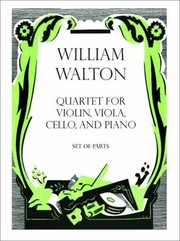Cover of: Quartet For Violin Viola Cello And Piano by 