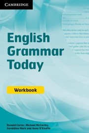 English Grammar Today Workbook by Anne O'Keeffe