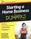 Cover of: Starting A Home Business For Dummies