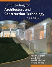 Cover of: Print Reading For Architecture And Construction