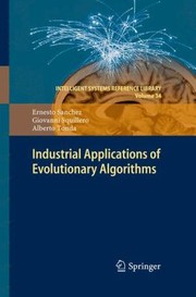 Cover of: Industrial Applications Of Evolutionary Algorithms by 