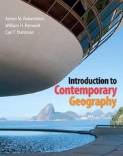 Cover of: Introduction To Contemporary Geography With Masteringgeography