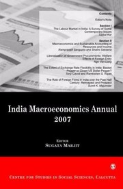 Cover of: India Macroeconomics Annual 2007