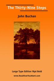 Cover of: The Thirty-Nine Steps (Large Print) by John Buchan