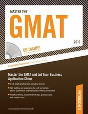 Cover of: Petersons Master The Gmat 2010