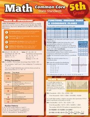Cover of: Math Common Core State Standards 5th Grade