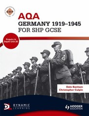 Cover of: Aqa Germany 19181945 For Shp Gcse