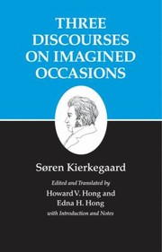 Cover of: Three Discourses On Imaged Occasions