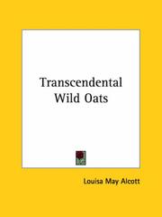 Cover of: Transcendental Wild Oats