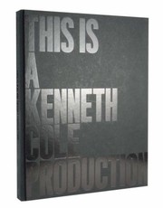 Cover of: This Is A Kenneth Cole Production
