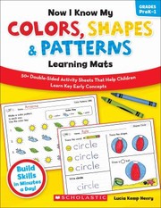 Cover of: Now I Know My Colors Shapes Patterns Learning Mats by 