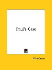 Cover of: Paul's Case