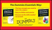 Cover of: Algebra Ii And Geometry Essentials For Dummies Bundle