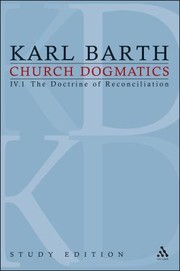 Cover of: Church Dogmatics Study Edition 23