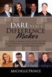 Cover of: Dare to Be a Difference Maker