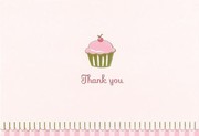 Cupcake Thank You Notes