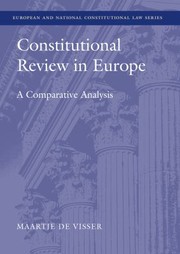 Cover of: Constitutional Review In Europe A Comparative Analysis