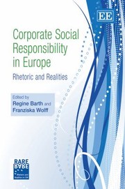 Cover of: Corporate Social Responsibility In Europe Rhetoric And Realities