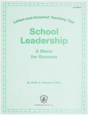 Cover of: School Leadership
            
                LatestAndGreatest Teaching Tips