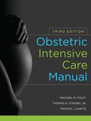 Cover of: Obstetric Intensive Care Manual by 