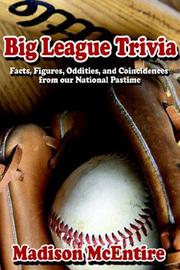 Cover of: Big League Trivia by Madison McEntire