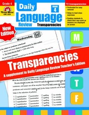 Cover of: Daily Language Review Transparencies Grade 4
            
                Daily Language Review