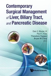 Cover of: Contemporary Surgical Management Of Liver Biliary Tract And Pancreatic Disease