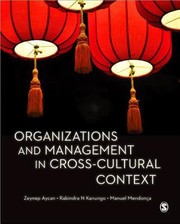 Cover of: Organizational Behaviour A Crosscultural Student Text by 