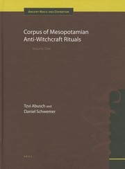 Cover of: Corpus Of Mesopotamian Antiwitchcraft Rituals by 