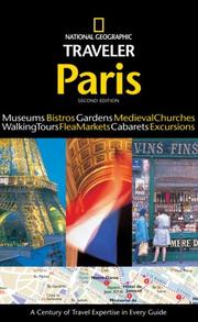 Cover of: National Geographic Traveler: Paris, 2d Ed. (National Geographic Traveler)