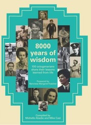 Cover of: 8000 Years Of Wisdom by 