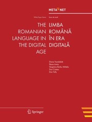 The Romanian Language In The Digital Age Limba Romn N Era Digital by Georg Rehm