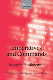 Cover of: Imperatives And Commands