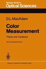 Cover of: Color Measurement Theme And Variations