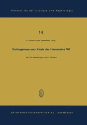 Cover of: Pathogenese Und Klinik Der Harnsteine 7 Symposium In Wein Am 6 Und 7 April 1979