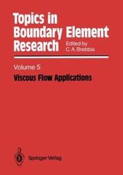 Cover of: Topics In Boundary Element Research