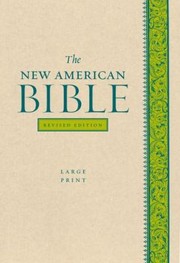 Cover of: New American BibleNABRELarge Print