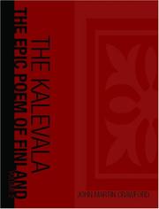 Cover of: Kalevala : the Epic Poem of Finland into English, Volume 2  (Large Print Edition)