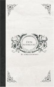 Cover of: Don Rodriguez by Lord Dunsany