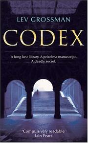 Cover of: Codex by Lev Grossman