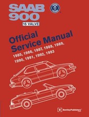 Cover of: SAAB 900 16 Valve Official Service Manual 1985 1986 1987 1988 1989 1990 1991 1992 1993