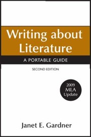 Cover of: Writing About Literature 2e