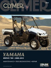 Cover of: Clymer Yamaha Rhino 700 20082012 by 