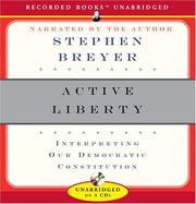 Cover of: Active Liberty by Stephen G. Breyer