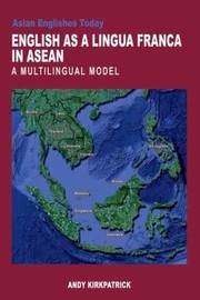 Cover of: English As A Lingua Franca In Asean A Multilingual Model
